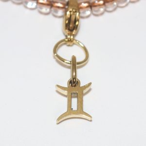 Duality Gemini Zodiac Charm