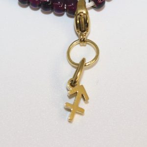 Untamed Sagittarius Zodiac Charm