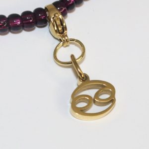 Nurture Cancer Zodiac Charm