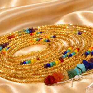 Alignment x Prosperity Chakra Waist Beads